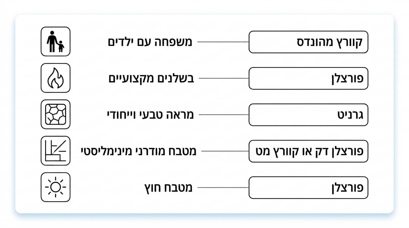 טעויות נפוצות בבחירת שיש למטבח ואיך להימנע מהן