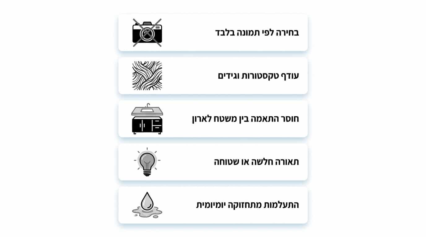 עיצוב חדר רחצה קטן עם שיש — פתרונות חכמים לחלל מצומצם עם מראה יוקרתי