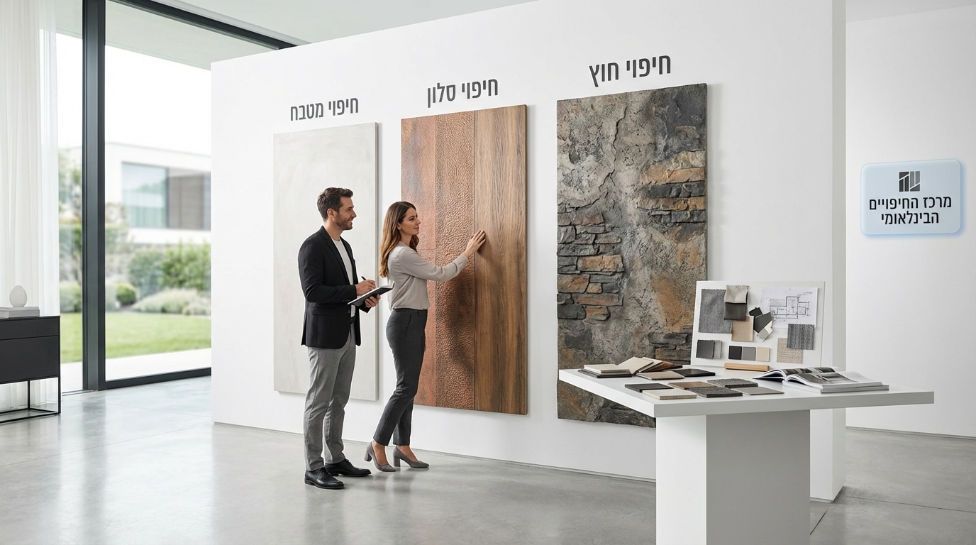 חיפוי קיר מומלץ למטבח סלון וחוץ — מדריך אבן קיסר